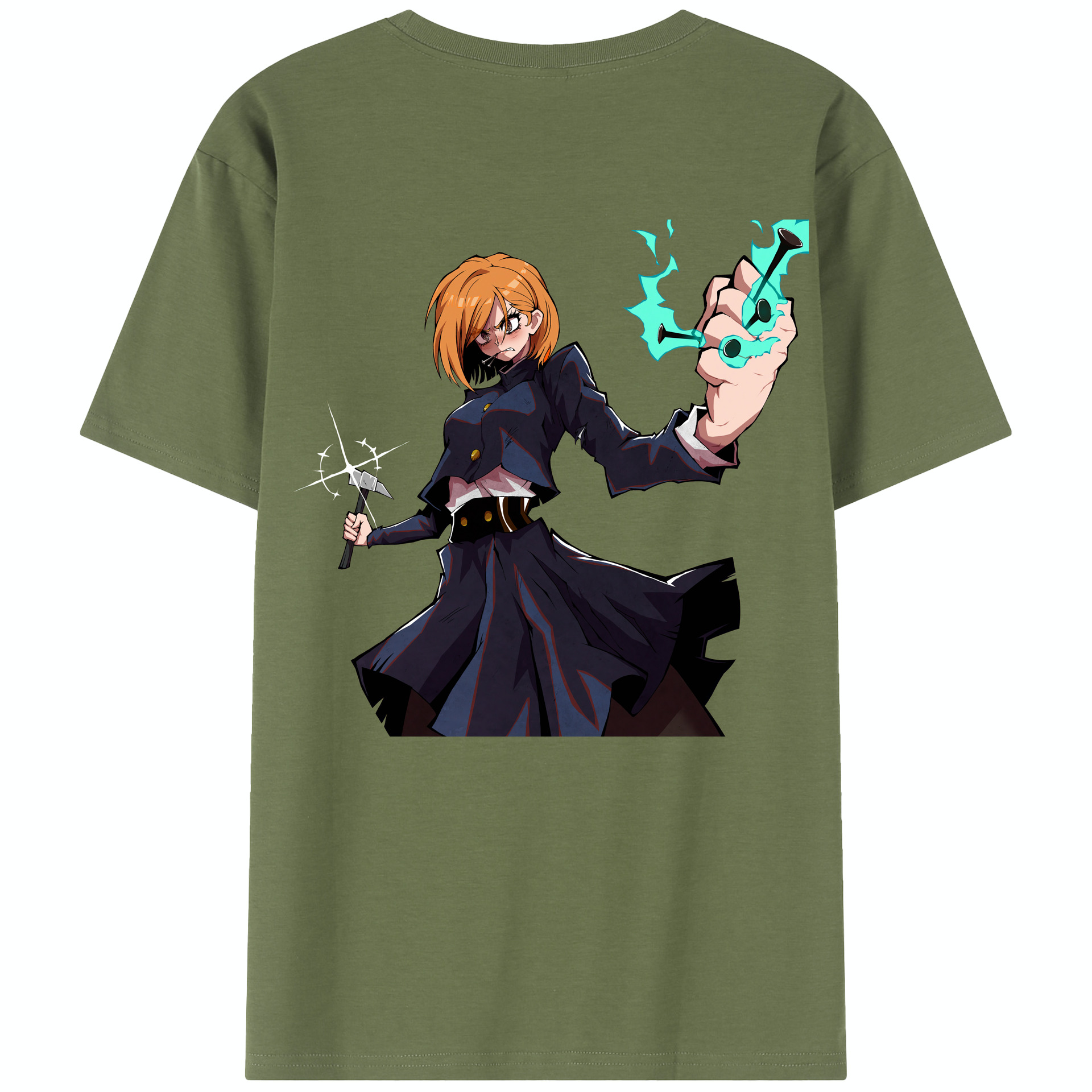 （画像用） 呪術廻戦 Jujutsu Kaisen 綿100％半袖Tシャツ（背面プリント）
